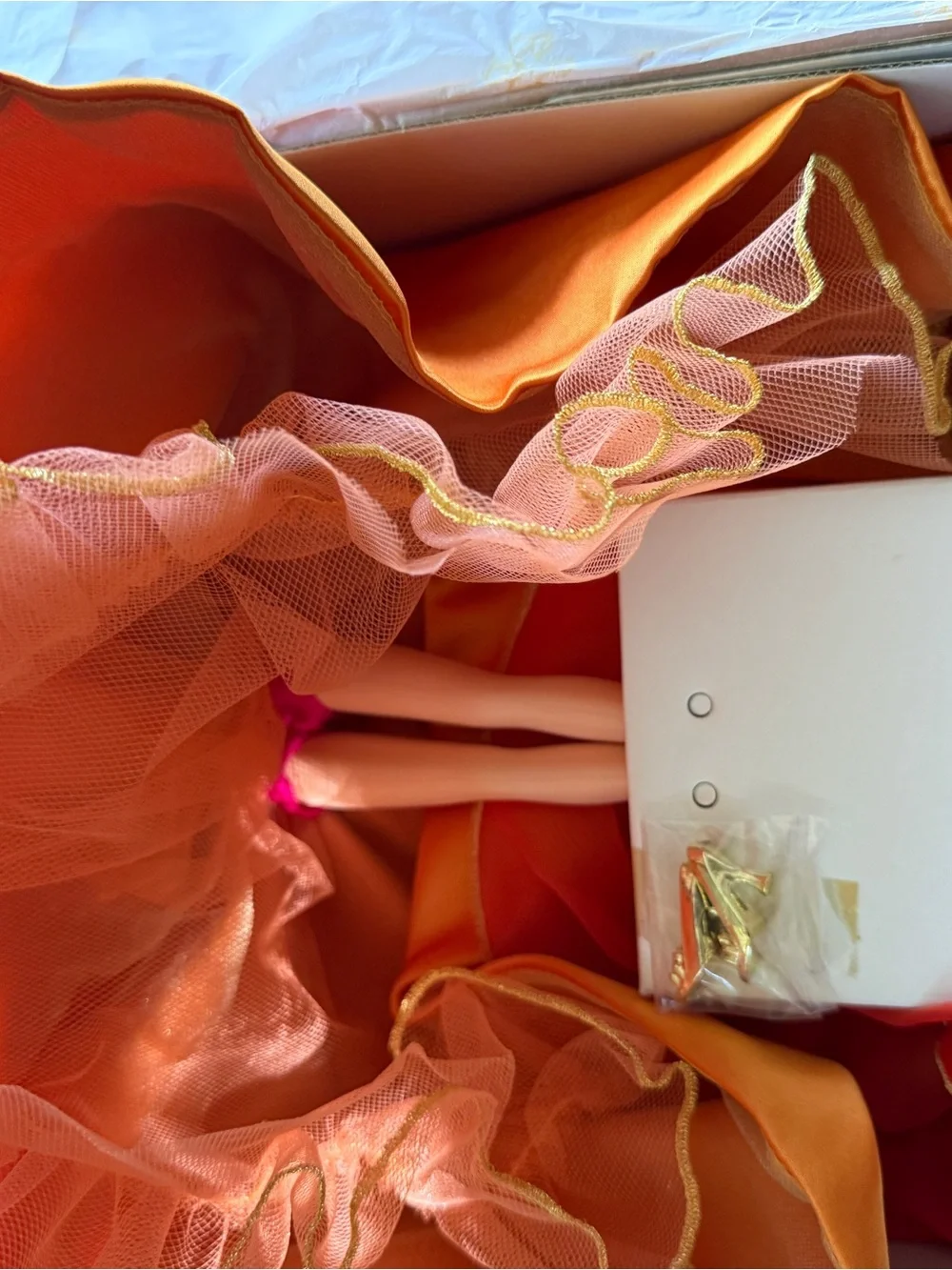 Barbie elegant orange